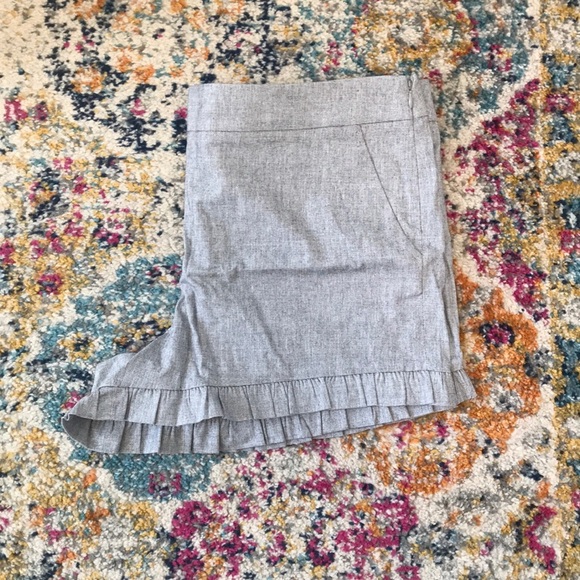 Loft 16 Ruffle Shorts. New - Picture 5 of 7